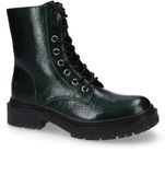 Dockers by Gerli Dames Laars - groen/zwart - EU39