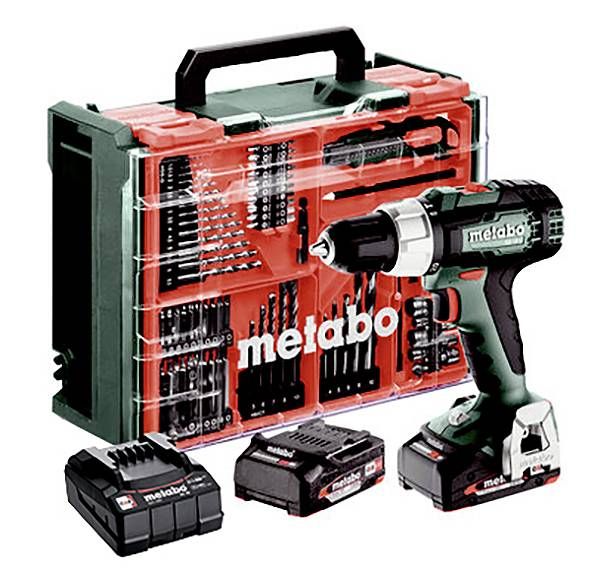 Metabo SB 18 L SET Accu-klopboormachine - 18V - Incl. 2x 2.0Ah accu's, koffer & accessoires