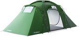 Husky Familietent Boston Dural Polyester - Groen - 4 Persoons