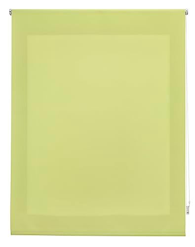 INTERBLIND Premium rolgordijn - lichtdoorlatend - pistache - 100x250cm