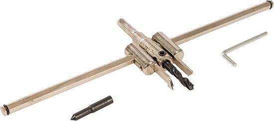 Silverline Verstelbare gatensnijder 40 mm - 300 mm - 427644