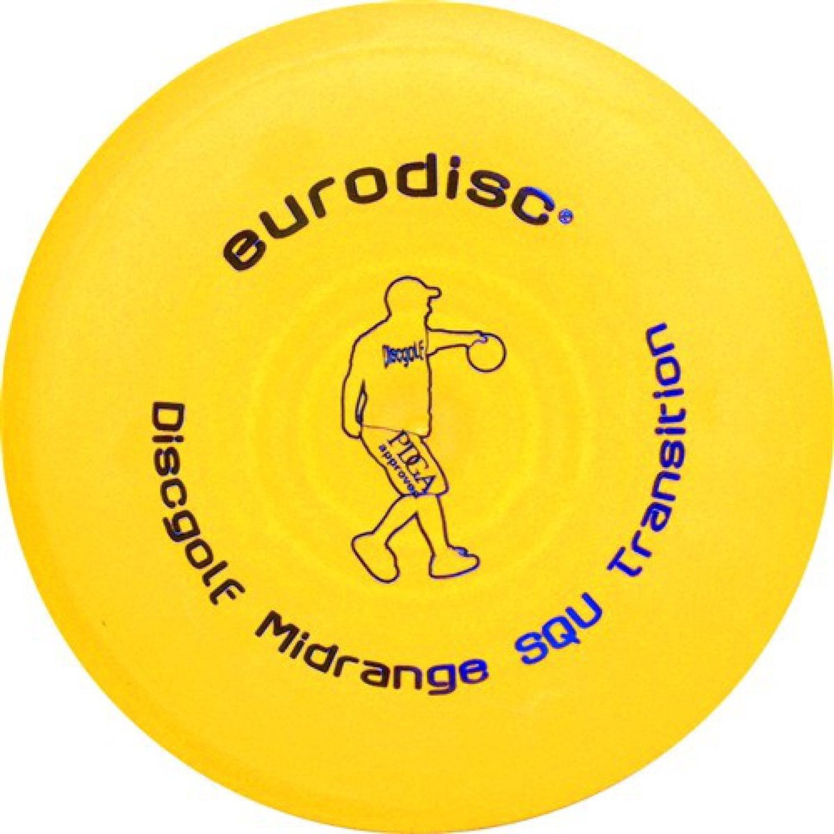 Eurodisc Discgolf Midrange standaard Geel