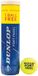 Dunlop Fort Padel 3+1 Padelballen - 4 Padelballen - Geel