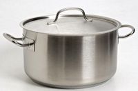Lacor 32 cm roestvrijstalen braadpan met deksel