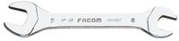 Facom steeksleutel 15° gebogen, metrisch 10x11 mm