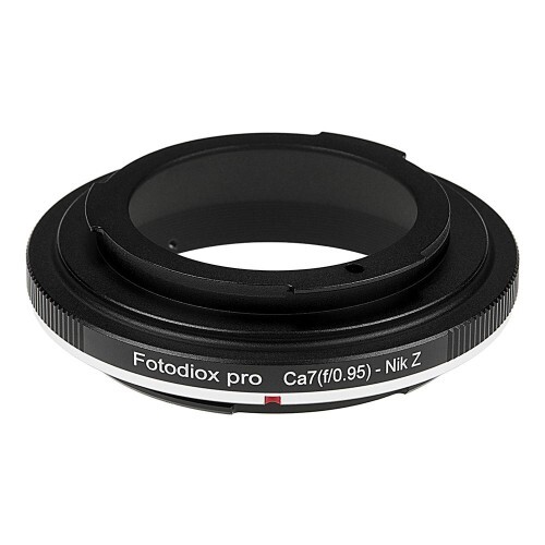 FotodioX Pro Lens Mount Adapter Canon 7/7s to Nikon Z-Mount