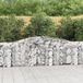 Maison Exclusive - Geknoopte gaasbakken, 9 pièces, 400x30x100/120 cm, acier galvanisé