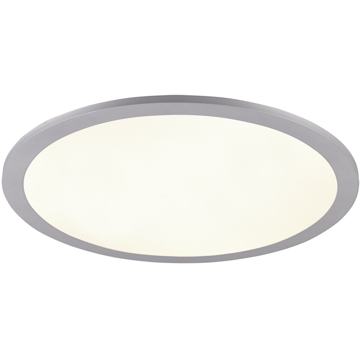 BES LED LED Plafondlamp - Plafondverlichting - Trion Tiberon - 20W - Natuurlijk Wit 4000K - Rond - Mat Titaan - Kunststof