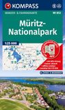 KOMPASS Wanderkarte 853 Müritz-Nationalpark 1:25.000