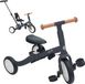 Olmitos Baby driewieler - kinderfiets 1-5 jaar - verstelbaar en ombouwbaar (grijs)