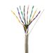 Telefoonkabel J-Y(ST) Y Telefoonkabel 8 x 2 x 0,6 mm 25 m rond voor inbouwmontage, 16-aderige telecommunicatie-installatiekabel