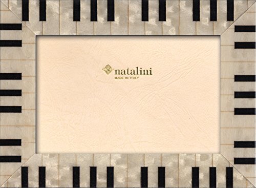 Natalini PIANO BIANCO 13X18 fotolijst met ondersteuning voor tafel, Tulipwood, wit, 13 x 18 x 1,5