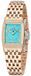 Pagani Design Montre femme Amour, avec cristaux, or rose / bleu