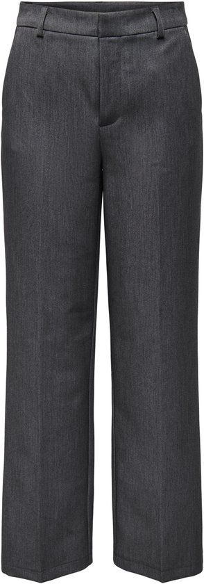 ONLY ONLHATTIE-LANA HW W MEL PANT TLR NOOS - Dark Grey Melange Leggings - Women - Size 38/32