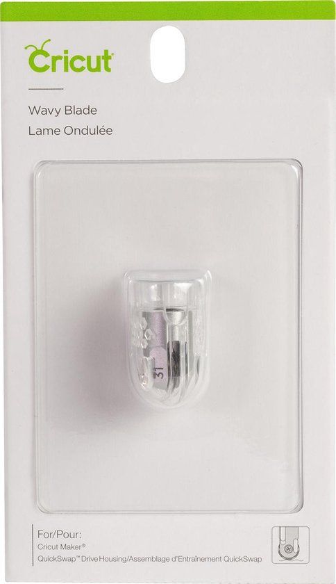 Cricut Maker Wavy Blade - Quickswap Tool - Metal