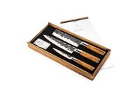 Forge-D Olive - Sets keukenbestek & -messen - 3 stuks - Staal - OLIVE3COMB
