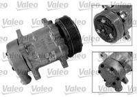 Valeo Compressor, Airconditioning, Voorgevuld met Olie, 699190