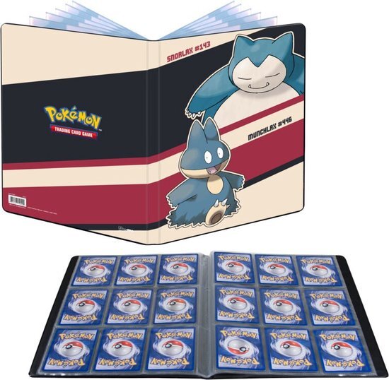 Ultra Pro Portfolio Pokémon Snorlax and Munchlax 9-pocket - Pokémon TCG