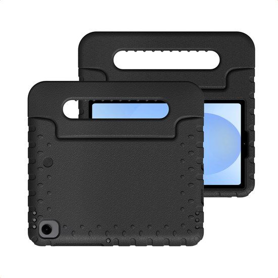 imoshion Tablet Hoes Kinderen - Geschikt voor Samsung Galaxy Tab A11 / A9 8.7 inch - Kidsproof Kinder Hoes - Zwart