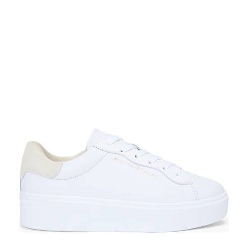 Tommy Hilfiger leren sneakers wit