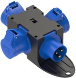 PCE 9430401 9430401 CEE-stroomverdeler 230 V 16 A