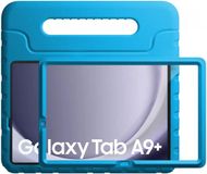 HappyCase Candy+ Kinder Hoes Geschikt voor Samsung Tab A11 Plus / Tab A9 Plus | Tablethoes met Ingebouwde Screenprotector | Kindvriendelijk | Beschermhoes | Handvat en Standaard | Kinderhoes | Blauw