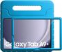 HappyCase Candy+ Kinder Hoes Geschikt voor Samsung Tab A11 Plus / Tab A9 Plus | Tablethoes met Ingebouwde Screenprotector | Kindvriendelijk | Beschermhoes | Handvat en Standaard | Kinderhoes | Blauw
