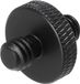 Merkloos / Sans marque Wan GmbH Microfoonstandaard-adapter 1/4 inch naar M8 aluminium zwart