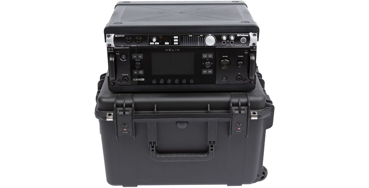 SKB 3I-2217M124U - 4U Rack - Zwart - Vrijstaand