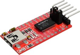 AZ Delivery FTDI Adapter FT232RL USB naar TTL Serial voor 3.3V en 5V compatibel met Arduino Inclusief E-Book!