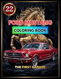 Classic Ford Mustang Coloring Book