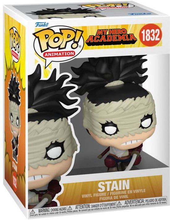 Funko My Hero Academia Stain Vinyl Figur 1832 Unisex Funko Pop!