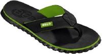 BECO Teenslippers Heren - Eva/rubber - Zwart/groen - Maat 41