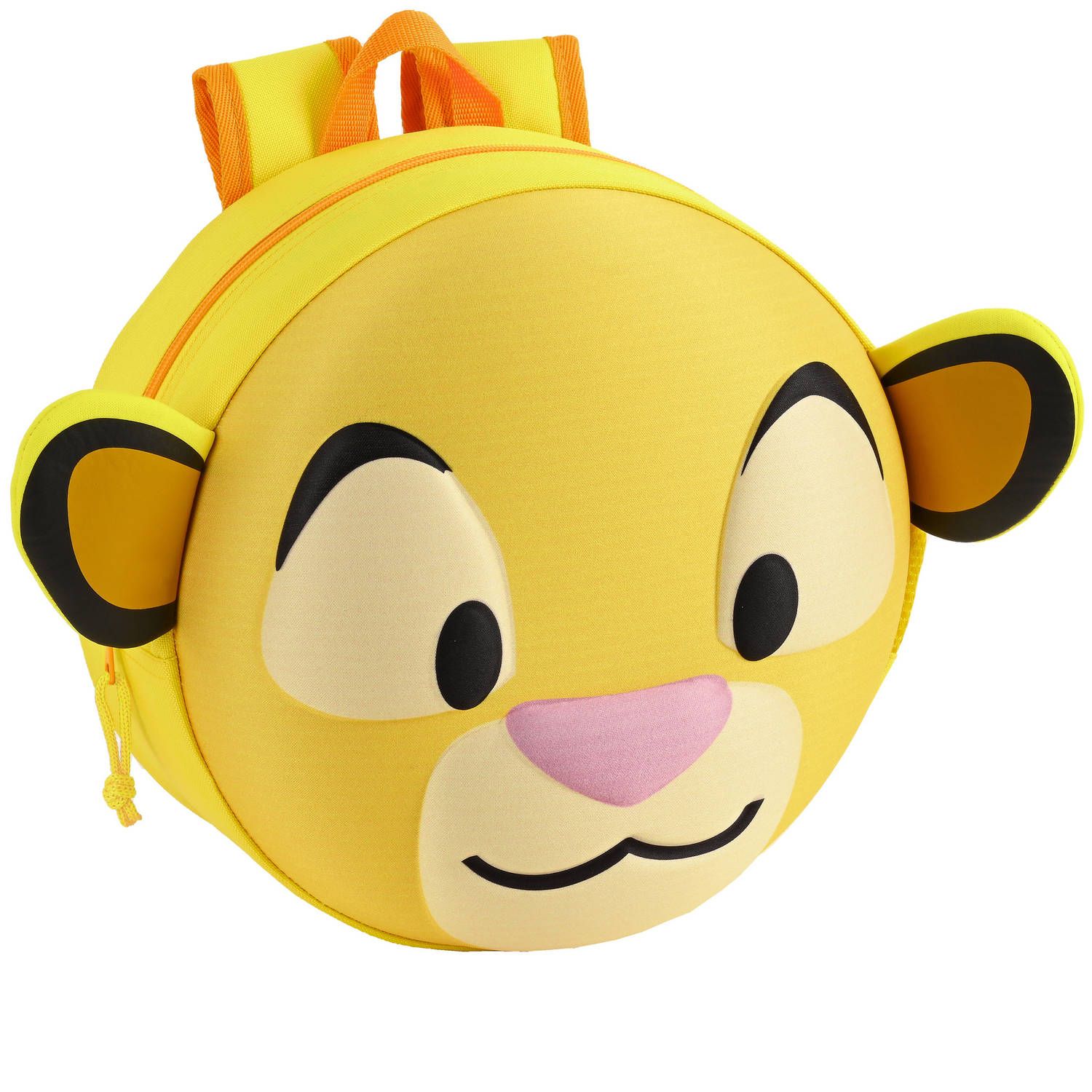 Disney The Lion King Peuterrugzak 3D Simba - Geel - 31 x 31 x 10 cm - Polyester