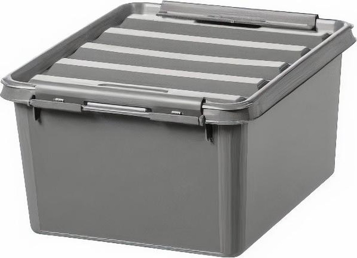 SmartStore Opbergbox Recycled 8 Liter Polypropyleen Taupe