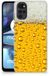 B2Ctelecom Motorola Moto G22 Siliconen Case Bier
