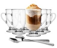 Glasmark Elton Glazenset (6 stuks) met Lange Lepels - 380ml