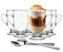 Glasmark Elton Glazenset (6 stuks) met Lange Lepels - 380ml