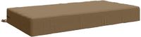 vidaXL - Zitkussen - SOEST - 100% Polyester - Taupe - 120 x 80 x 15 cm