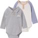 Vertbaudet Set van 2 babyrompers met polokraag
