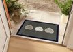 Hanse Home Deurmat Harten Wasbaar 30°C - bruin 40x60 cm