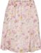 VILA VIFALIA HW SHORT SKIRT - NOOS - Dames - Rokken - Maat 40 - Polyester - Chiffon - Gebloemd - Misty Rose - High Waist - Kort