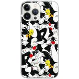 ERT GROUP mobiel telefoonhoesje voor Oppo A53 / A53S origineel en officieel erkend Looney Tunes patroon Sylvester & Tweety 004 aangepast aan de vorm van de mobiele telefoon, gedeeltelijk bedrukt