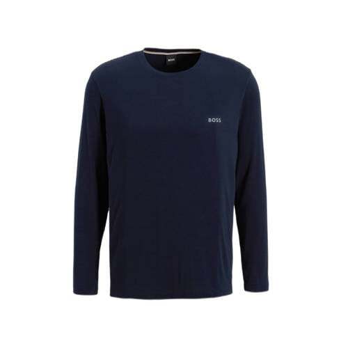 BOSS BOSS loungetop donkerblauw