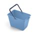 Mery Miniemmer, multifunctionele emmer, reinigingsemmer, polypropyleen, anatomische handgreep, 4 liter, blauw, afmetingen: 16Hx 18,5W x 27,5L cm