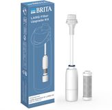 BRITA LARQ Filter Upgrade Kit incl. 1x filterpatroon - waterfilter starterkit voor BRITA LARQ Essential flessen (680 ml & 1000 ml) - vermindert micro-onzuiverheden, PFAS, chloor & meer