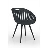TOPSTAR Tuinstoel Grijs 570 mm x 540 mm x 810 mm
