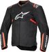 Alpinestars T-Sps Air V2 Motorfiets textieljas Zwart/Rood 4XL