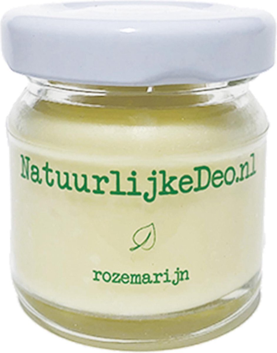 Natuurlijkedeo.nl Natuurlijke Deo | 100% natuurlijke deodorant-crème | Rozemarijn