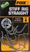 Fox Carp Edges Stiff Rig Straight Haken #5